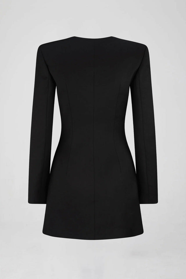 Atoir Mary Jane Mini Dress - 10 / Black - Dresses