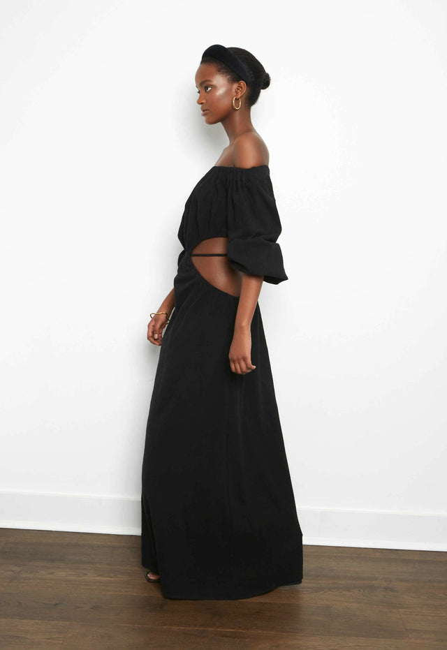 Avenue The Label Isadora Maxi Dress - 8 / Black - Dresses