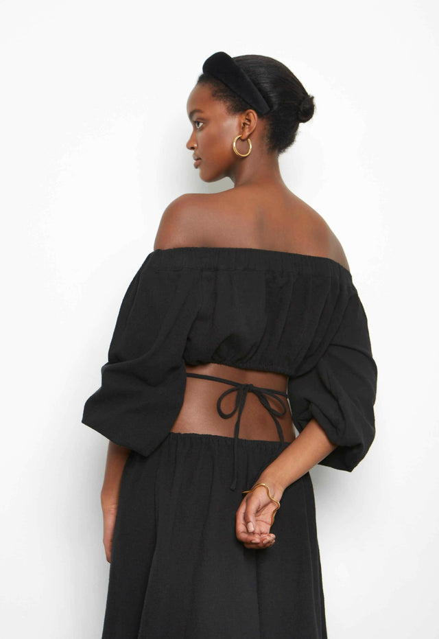 Avenue The Label Isadora Maxi Dress - 8 / Black - Dresses