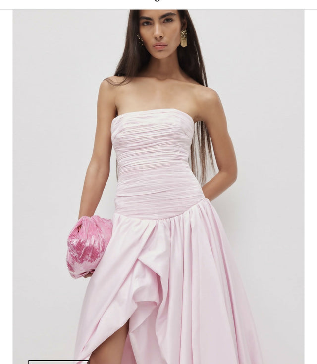 AJE Violette Bubble Hem Maxi Dress