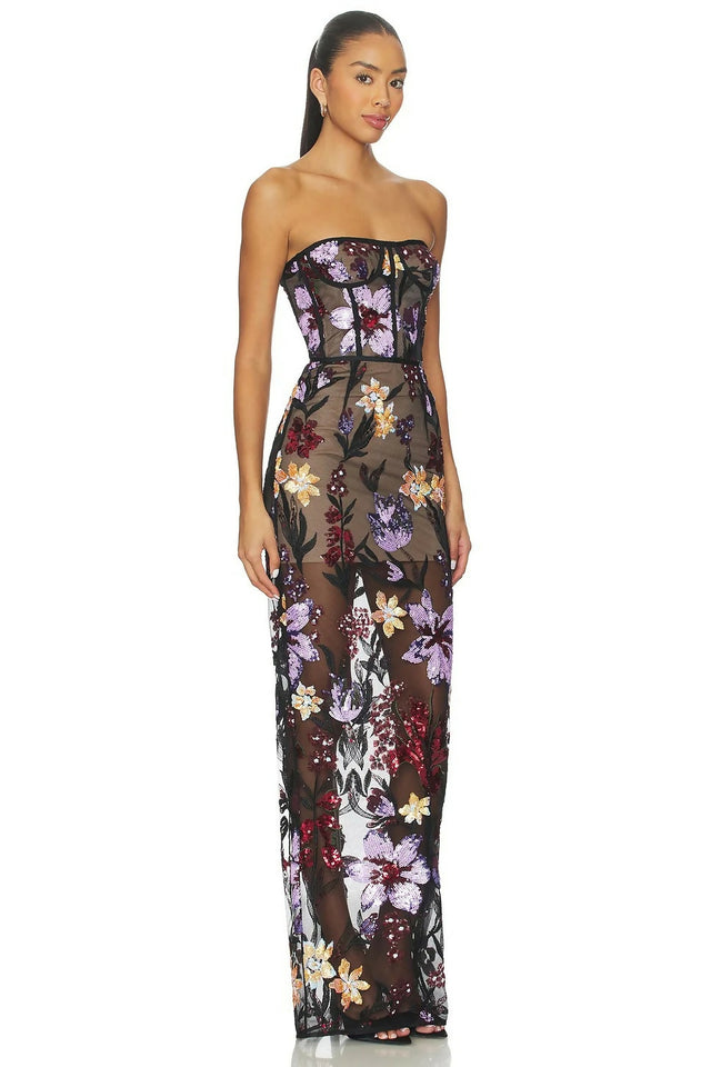 Bronx and Banco Dahlia gown
