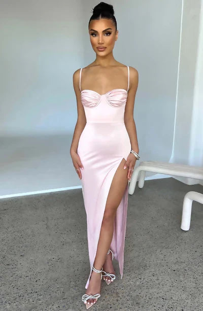 Babyboo Alora Maxi Dress - Blush - 6 / Pink - Dresses