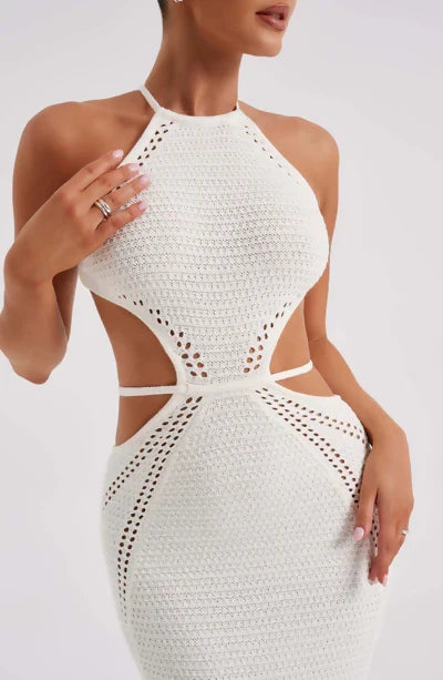 Babyboo Delia Maxi Dress - White - 10 / White - Dresses