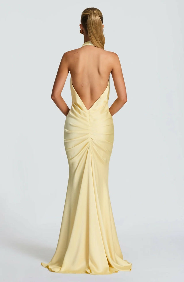 BabyBoo Linette Gown - Lemon - Dresses