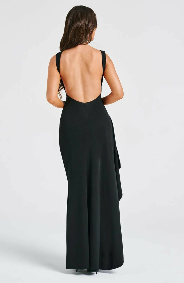 Babyboo Pandora Maxi Dress - 8 / Black - Dresses