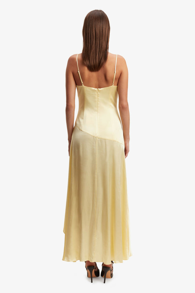 Bardot Sierra Midi Dress in Canary Yellow - 10 / Yellow - Dresses