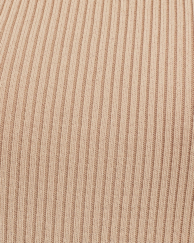 Bec and Bridge Harper Asymmetrical Midi Dress - 6 / Nude - Dresses