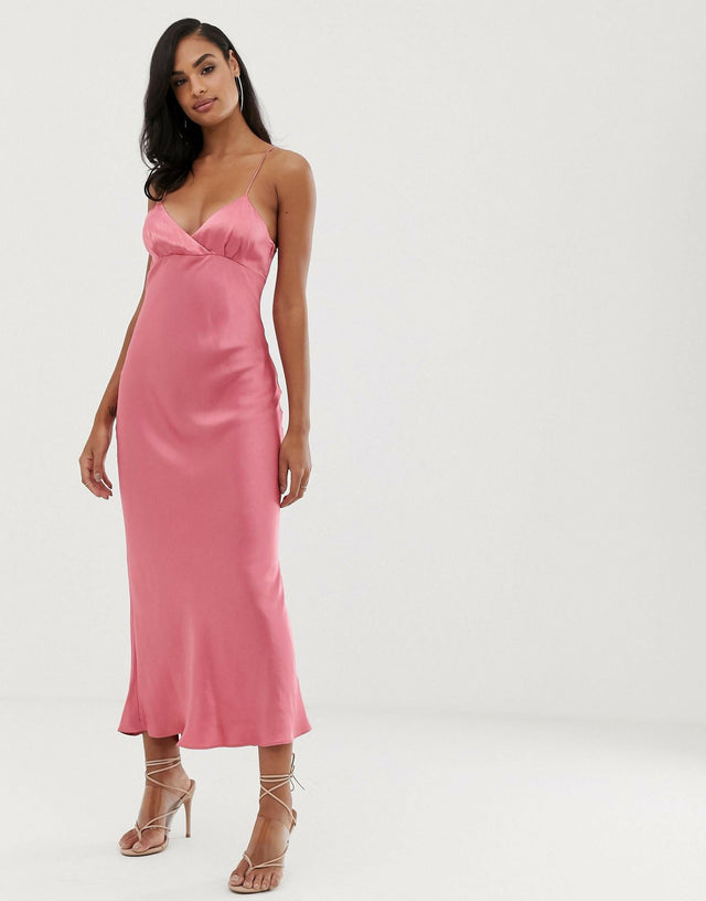 Bec and Bridge Vision of Love Midi Dress - 6 / Pink - Dresses