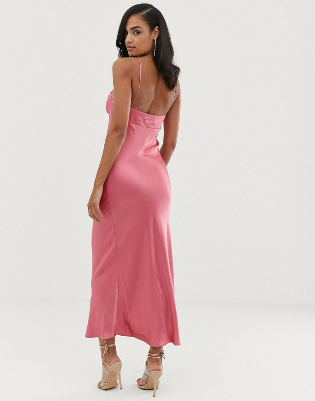 Bec and Bridge Vision of Love Midi Dress - 6 / Pink - Dresses