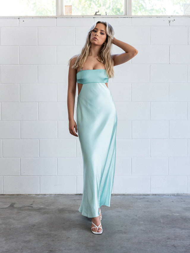 Bec & Bridge Agatha Maxi Dress - 8 / Green - Dresses