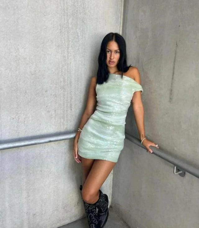 Bec & Bridge Brydie Asym Mini Dress Size 6 8 10 - Dresses