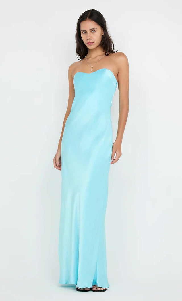 Bec & Bridge Cinder Twist Maxi Dress in Turquiose - 6 / Blue - Dresses