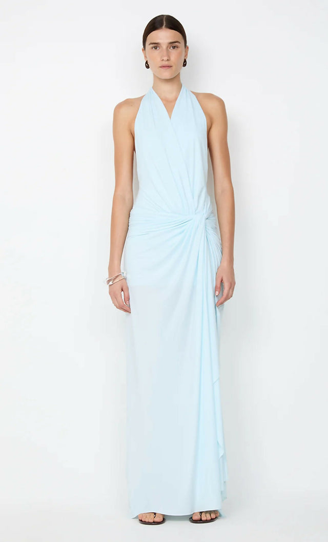 Bec & Bridge Clementine Twist Dress Arctic Blue - Dresses