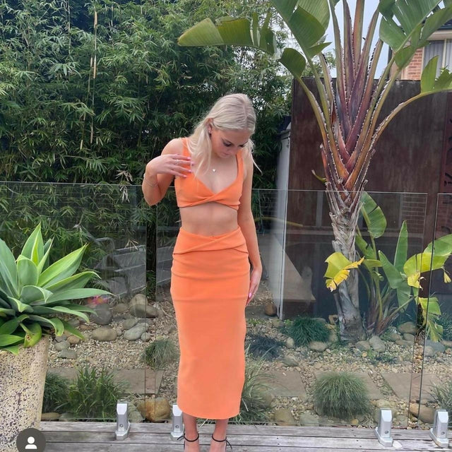 Bec & Bridge Clover Set - 8 / Orange - Outfit Set