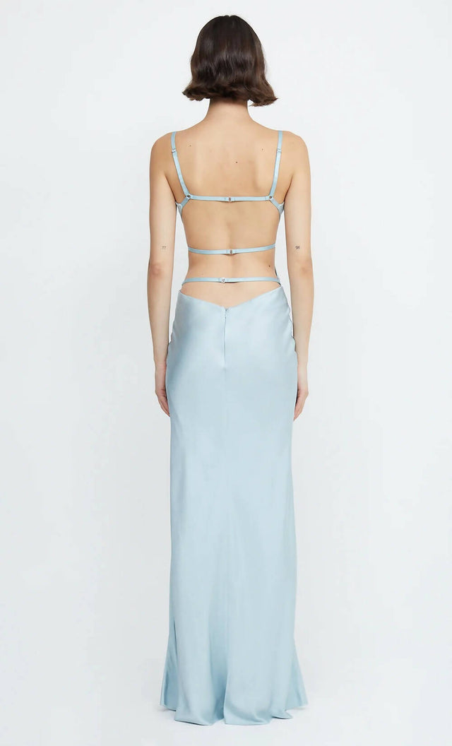 Bec & Bridge Diamond Days Crop and Maxi Skirt Set - 8 / Blue - Outfit Sets