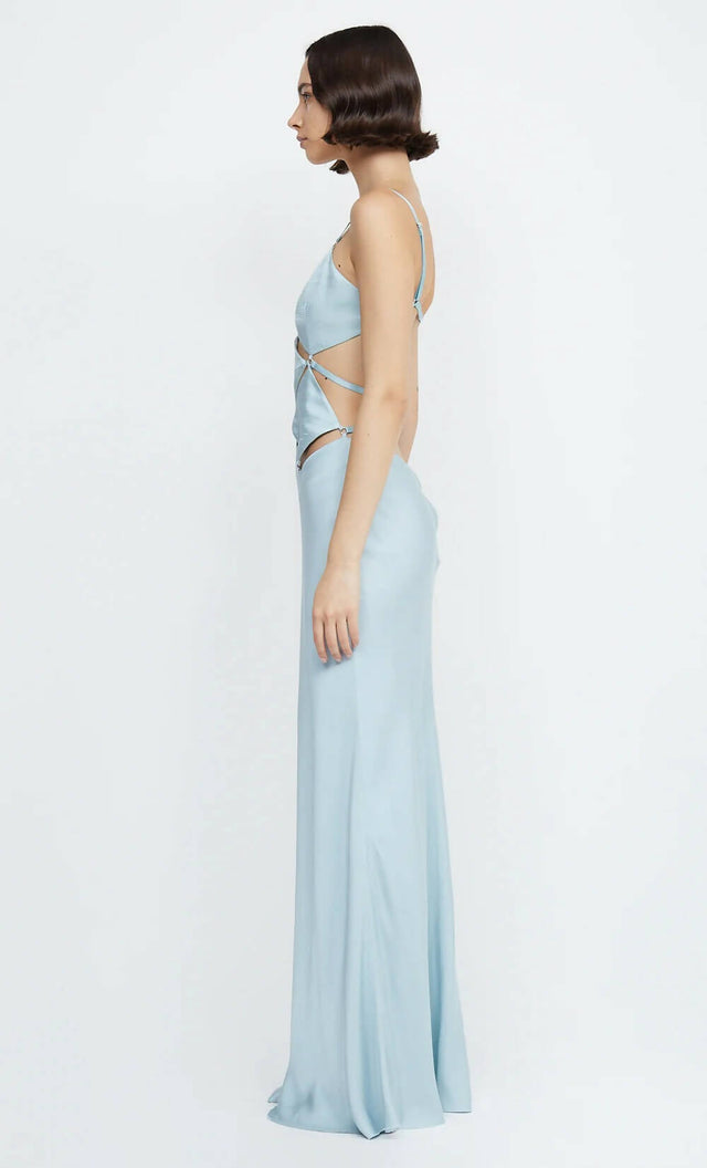 Bec & Bridge Diamond Days Crop and Maxi Skirt Set - 8 / Blue - Outfit Sets