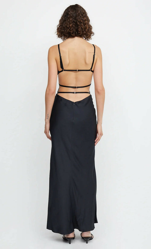 Bec & Bridge Diamond Days Strap Maxi Dress in Black - Dresses