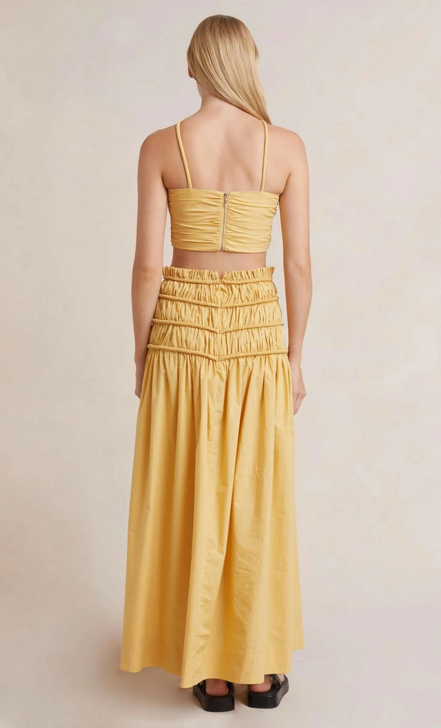 Bec & Bridge Eli Crop Set - 6 / Yellow - Outfit Sets