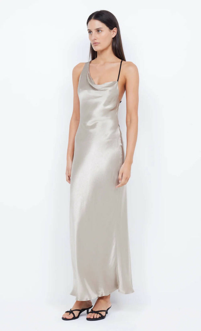 Bec & Bridge Farah Cowl Maxi Dress - 6 / Multi - Dresses