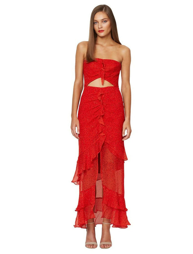 Bec & Bridge French Kiss Maxi Dress - 10 - Dresses