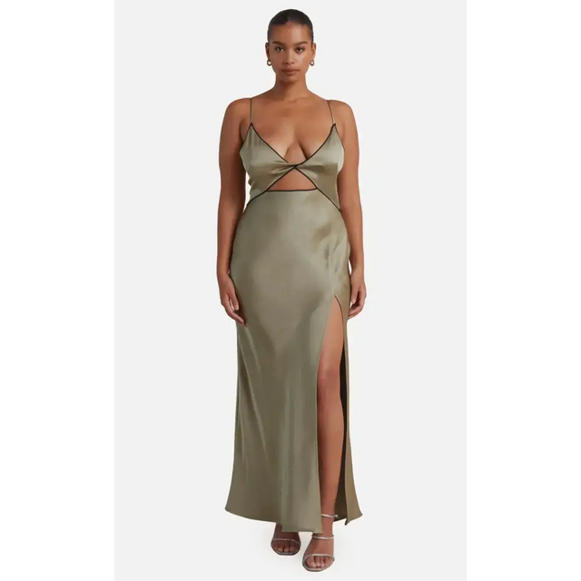 Bec & Bridge Hazel Maxi Dress - 6 / Green - Dresses