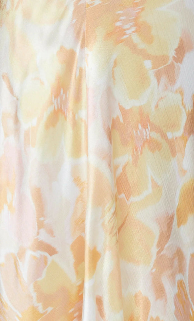 Bec & Bridge Indi V Neck Maxi Dress - 8 / Floral - Dresses