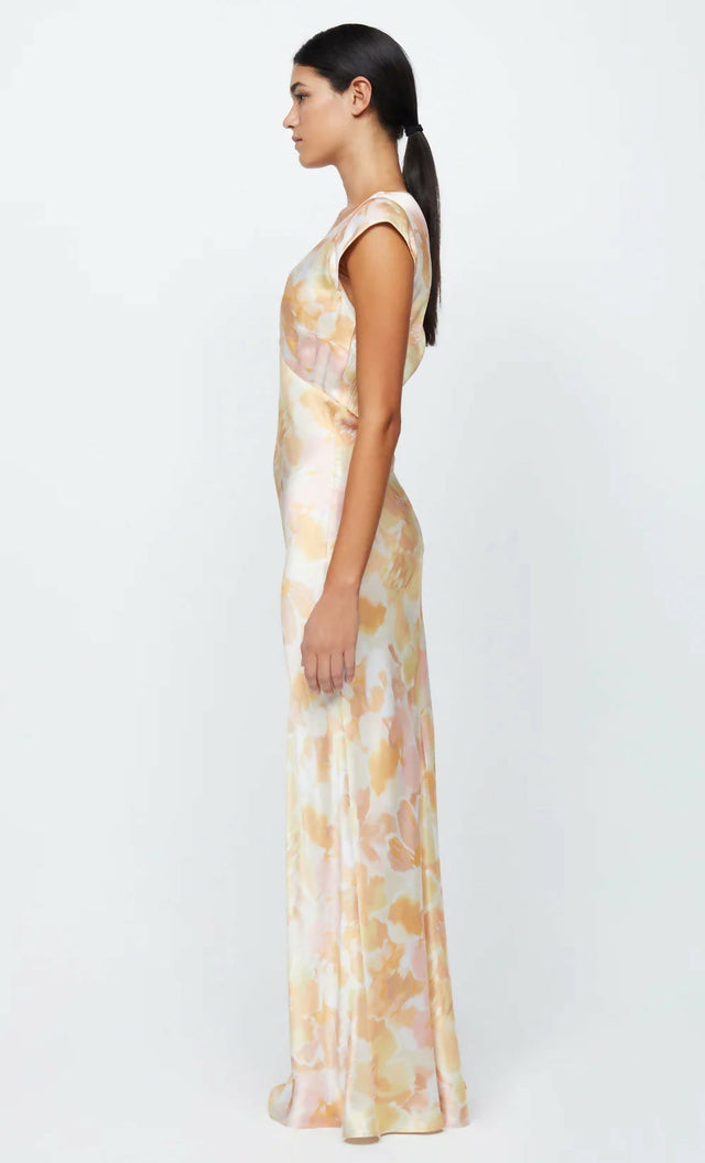 Bec & Bridge Indi V Neck Maxi Dress - 8 / Floral - Dresses