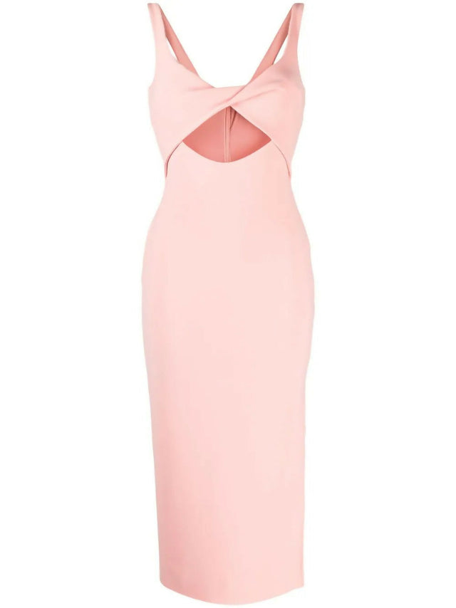 Bec & Bridge Joelle Midi Dress - 8 / Pink - Dresses