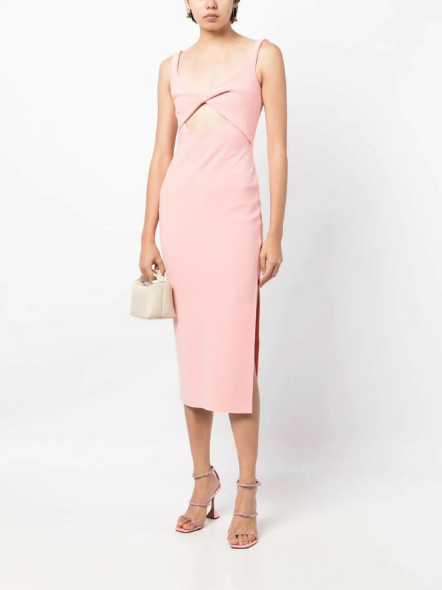 Bec & Bridge Joelle Midi Dress - 8 / Pink - Dresses