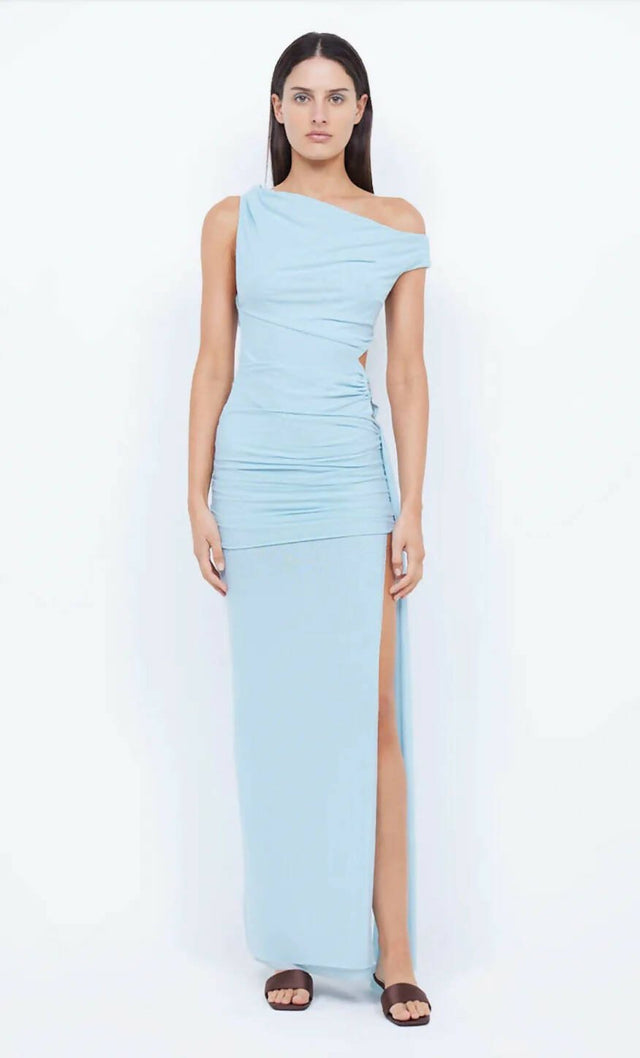 Kailani - Kailani Asym Dress in Dolphin Blue