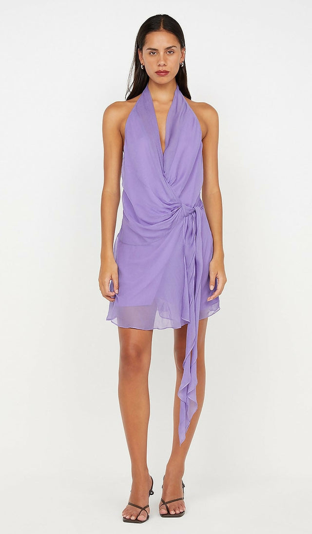 Bec + Bridge Maeva Mini Dress in Grape - Dresses