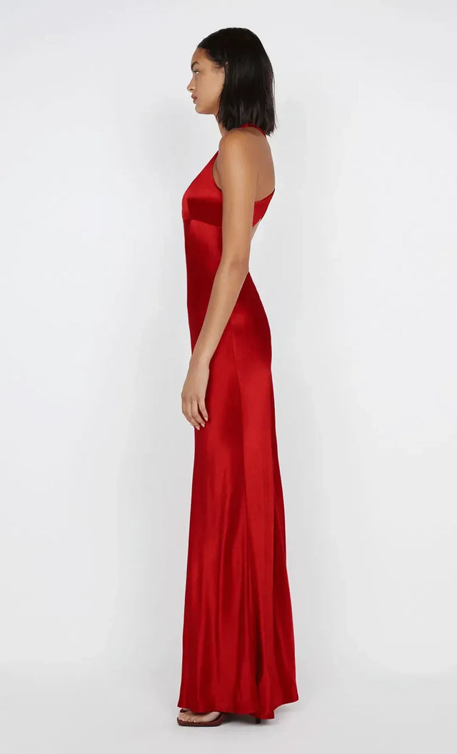 Bec & Bridge Maxiba Crossover Dress Rouge - 6 / Red - Dresses
