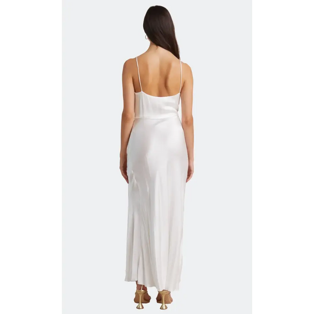 Bec & Bridge Moon Dance Midi Dress - 8 / Ivory - Dresses