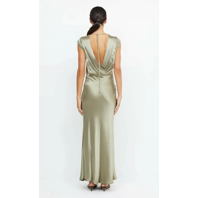 Bec & Bridge Moondance Maxi Dress - 8 / Green - Dresses