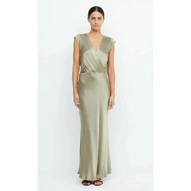 Bec & Bridge Moondance Maxi Dress - 8 / Green - Dresses