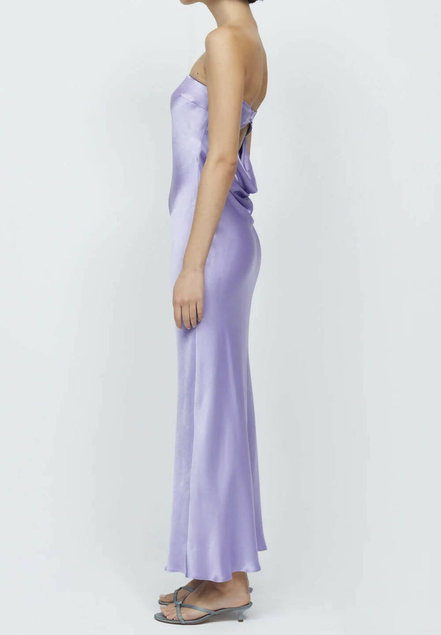 Bec & Bridge Moondance Silk Maxi Dress in Lilac - 6 / Violet - Dresses