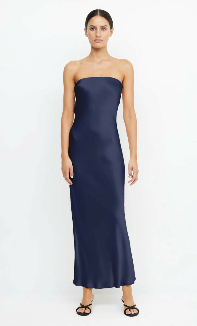 Bec & Bridge Moondance Strapless Dress - 10 / Blue - Dresses