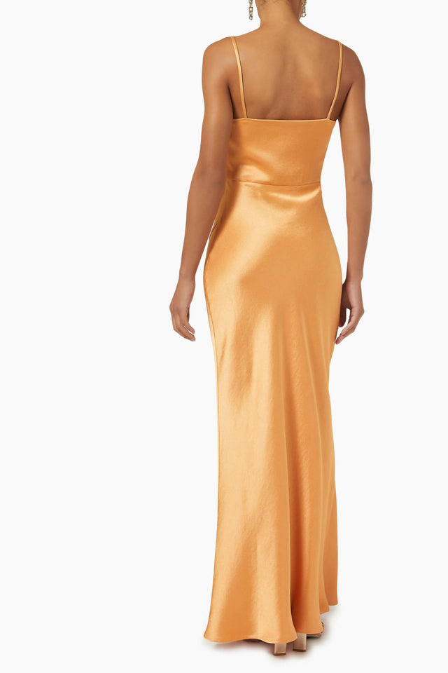 Bec & Bridge Nadia Maxi Dress in Tangerine - Dresses