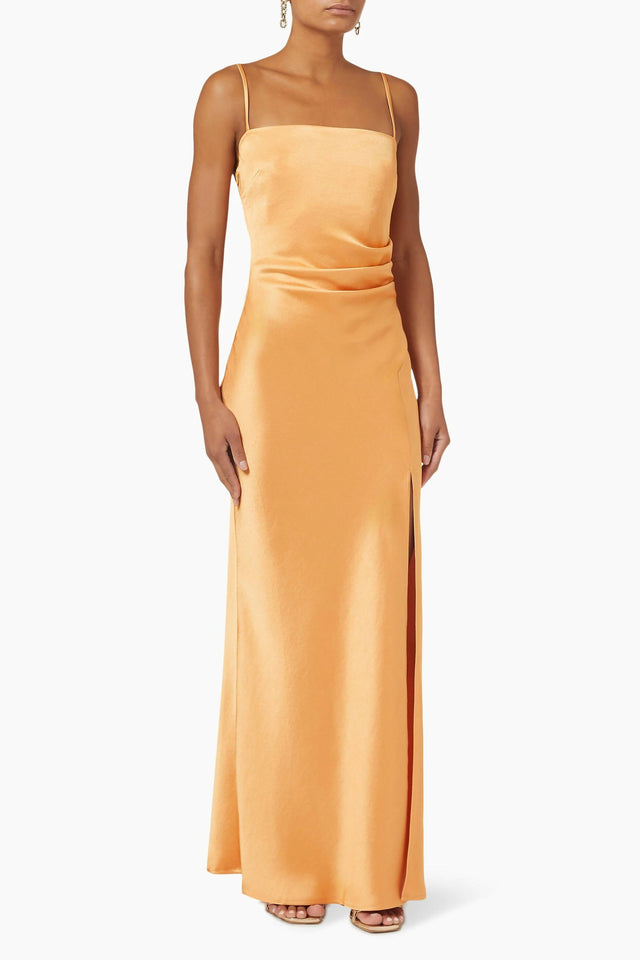 Bec & Bridge Nadia Maxi Dress in Tangerine - Dresses