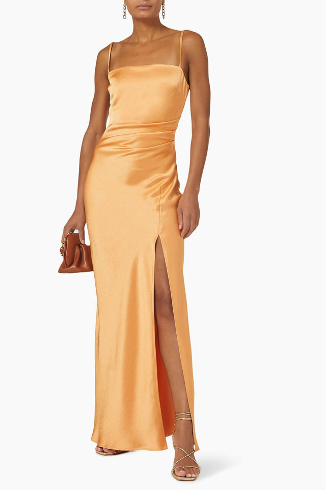 Bec & Bridge Nadia Maxi Dress in Tangerine - Dresses