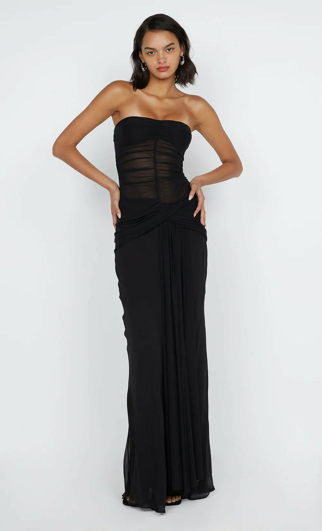 Bec + Bridge Noemi Strapless Dress - Black - Dresses