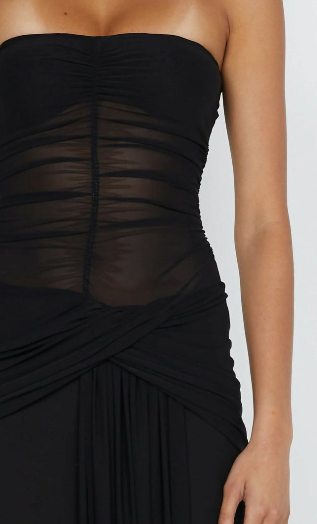 Bec + Bridge Noemi Strapless Dress - Black - Dresses