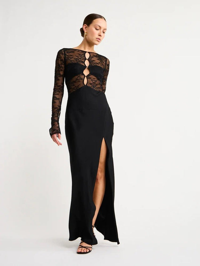 Bec & Bridge - Bec & Bridge Nora Lace Long Sleeve Maxi Dress