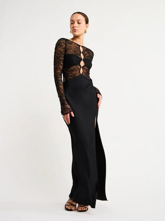 Bec & Bridge - Bec & Bridge Nora Lace Long Sleeve Maxi Dress