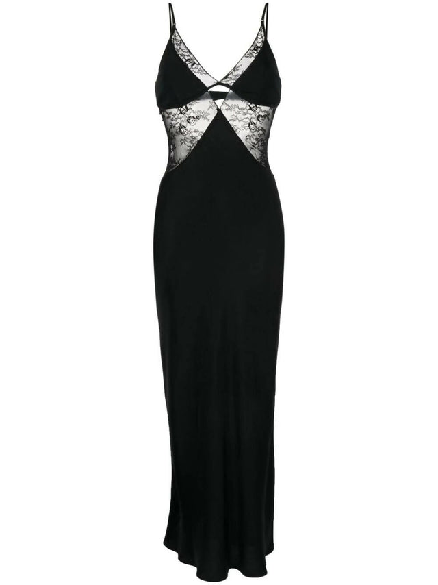 Bec & Bridge Nora Lace Maxi Dress - 6 / Black - Dresses