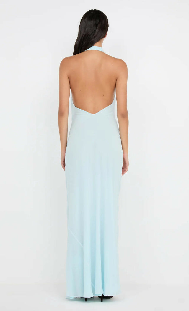 Bec & Bridge Soneva Wrap Dress Arctic Blue - Dresses