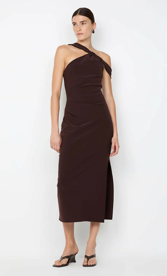 Bec & Bridge Sylvie Midi - 8 / Brown - Dresses