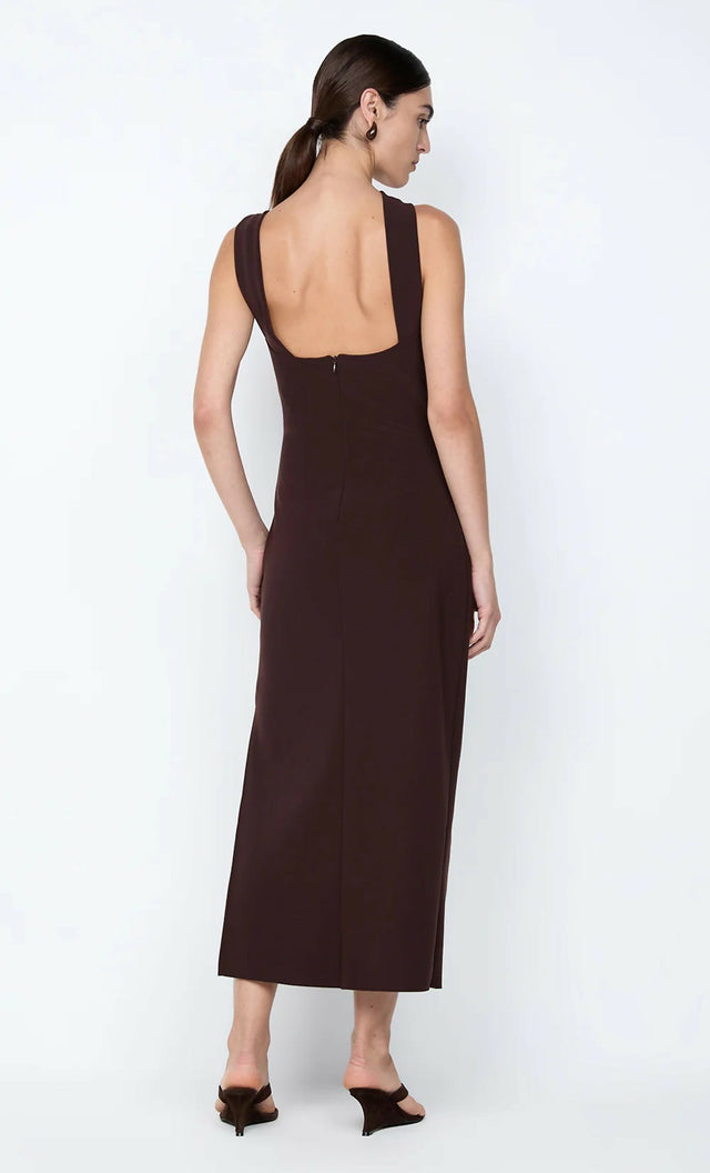 Bec & Bridge Sylvie Midi - 8 / Brown - Dresses