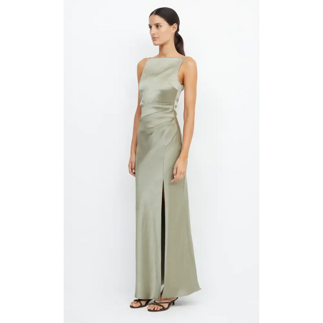 Bec & Bridge The Dreamer Maxi Dress In Sage - 6 / Green - Dresses