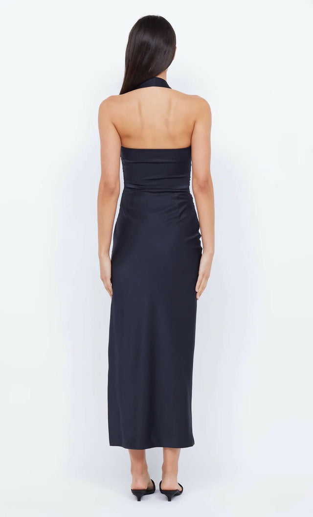 Bec & Bridge Ula Asym Maxi Size 8 - 8 / Navy Blue - Dresses